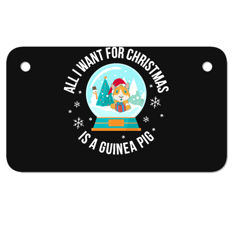 Guinea Pig T  Shirt Guinea Pig Funny Christmas Gift T  Shirt Motorcycle License Plate | Artistshot