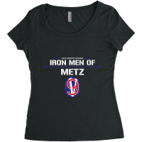 95th Infantry Division Women's Triblend Scoop T-shirt | Artistshot