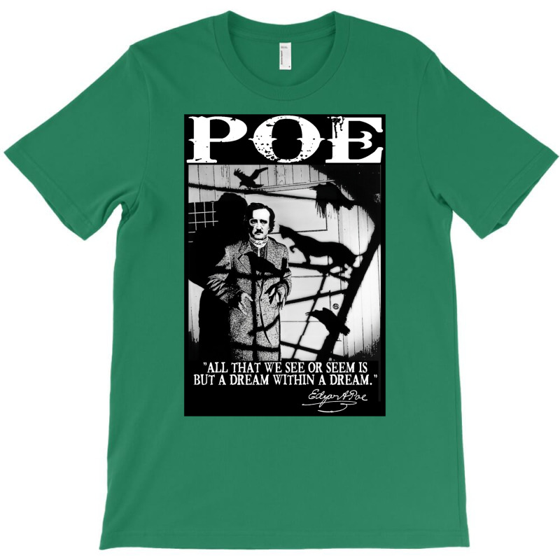 Edgar Allan Poe T-Shirt by salayobatrazf | Artistshot