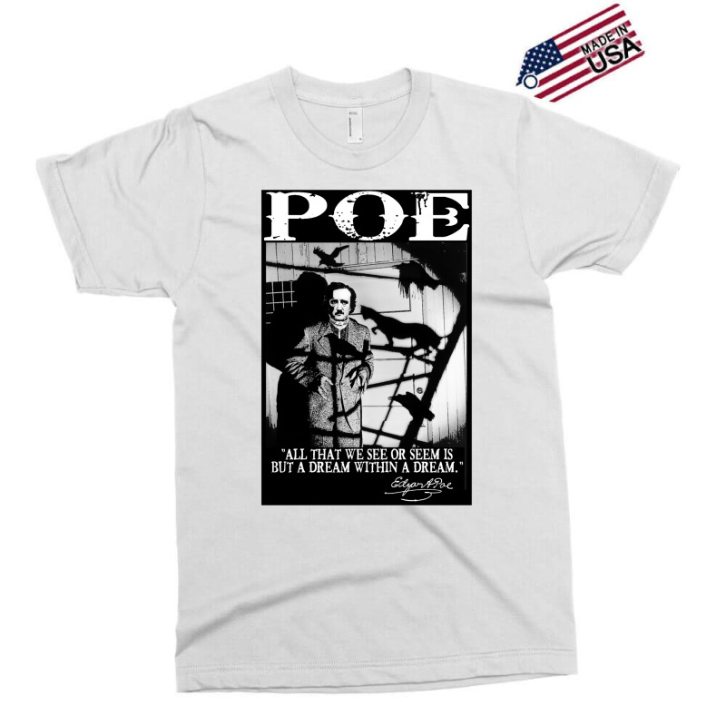 Edgar Allan Poe Exclusive T-shirt by salayobatrazf | Artistshot