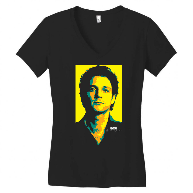 Lindsey Buckingham Women's V-Neck T-Shirt by nianatugcen | Artistshot