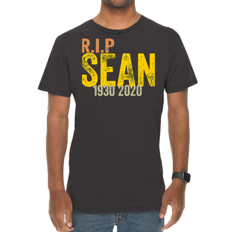 Rip Sean Connery Retro Vinatge Vintage T-Shirt by actheguisaob | Artistshot