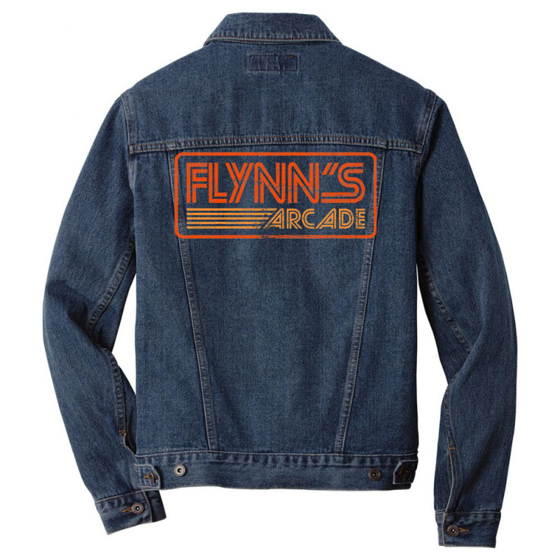 Flynn's Arcade ✅ 80s Retro Men Denim Jacket by salayobatrazf | Artistshot