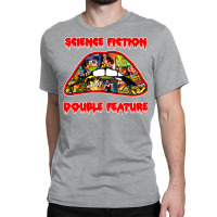 Science Fiction  Double Feature (lips! Lips!! Lips!!!) Classic T-shirt | Artistshot