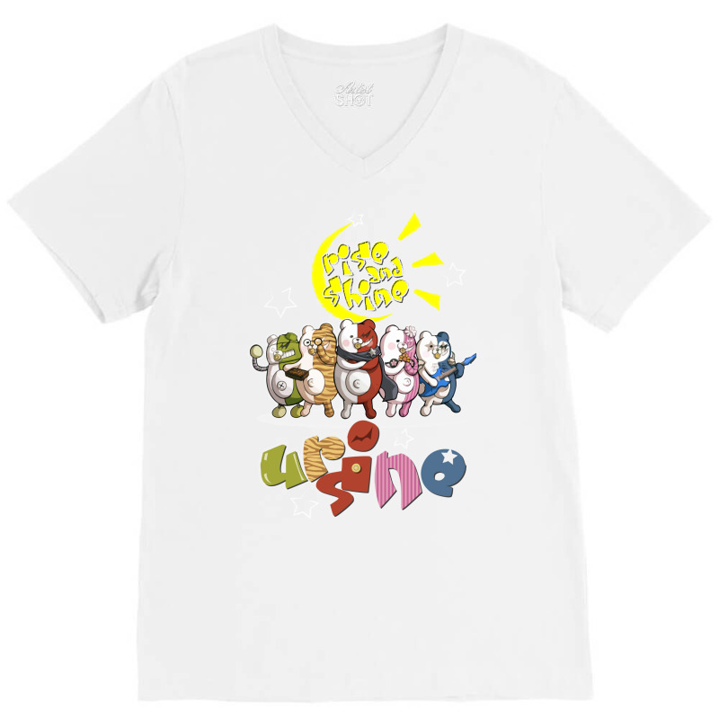 Rise And Shine V-Neck Tee by actheguisaob | Artistshot