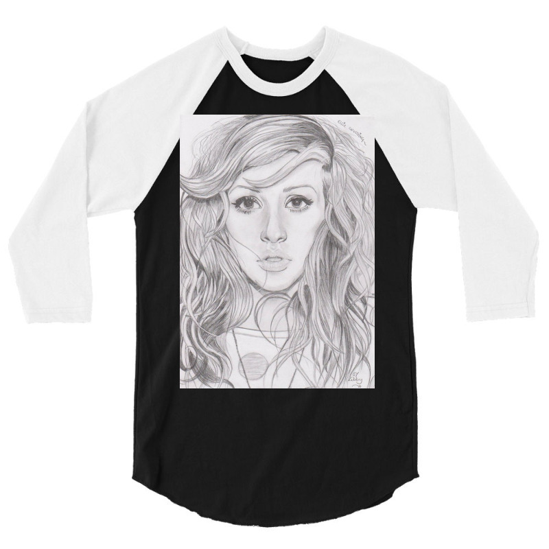 Ellie Goulding 3/4 Sleeve Shirt by nonabenik | Artistshot