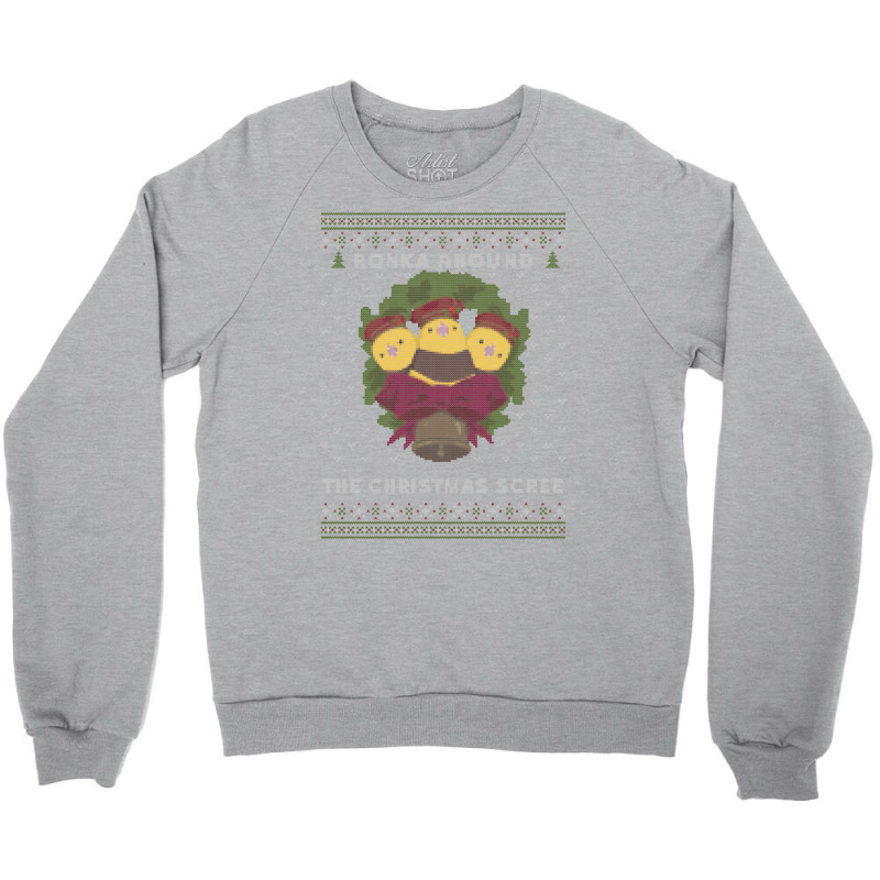 Ronka Around Ugly Christmas Sweater   Xiv Crewneck Sweatshirt by actheguisaob | Artistshot