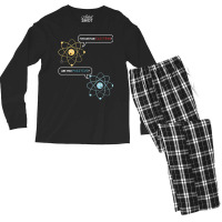 I Lost An Electron. Are You Positive Chemistry Joke Men's Long Sleeve Pajama Set | Artistshot