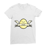 Angel Egg Ladies Fitted T-shirt | Artistshot