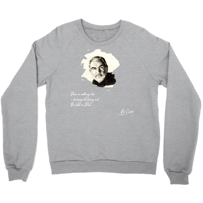 Sean Connery Vintage Picture Crewneck Sweatshirt by actheguisaob | Artistshot