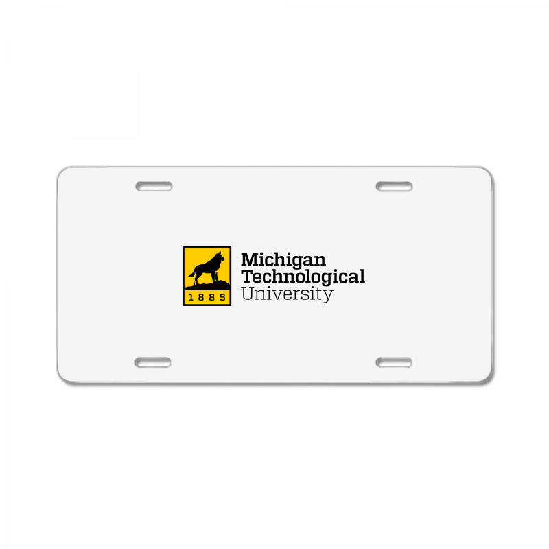 Michigan Technological University License Plate | Artistshot