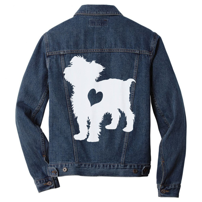 I Love My Yorkie Yorkshire Terrier Gift T Shirt Men Denim Jacket | Artistshot