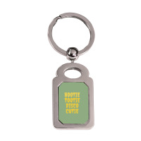 Hootie Tootie Disco Cutie 1 Silver Rectangle Keychain | Artistshot