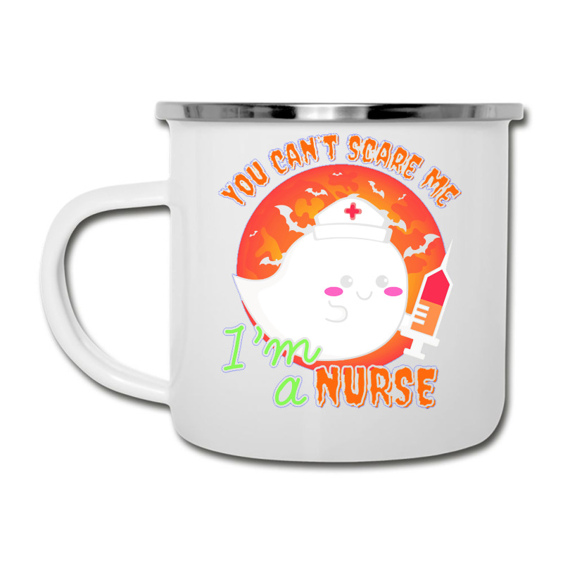 Nurse Halloween Costume T  Shirt You Can’t Scare Me, I’m A Nurse. Camper Cup | Artistshot