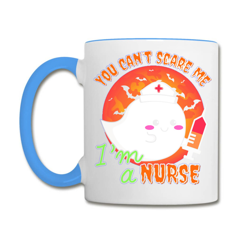 Nurse Halloween Costume T  Shirt You Can’t Scare Me, I’m A Nurse. Coffee Mug | Artistshot