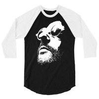 Lèon Movie Black And White Vectorized 3 3/4 Sleeve Shirt | Artistshot