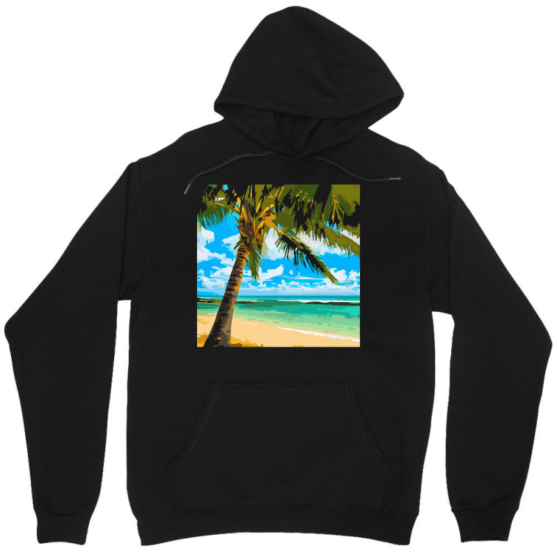 Palm Beach T  Shirt Palm Beach Morning T  Shirt Unisex Hoodie | Artistshot