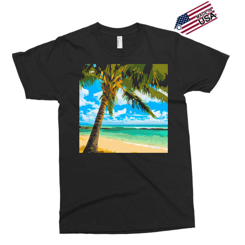 Palm Beach T  Shirt Palm Beach Morning T  Shirt Exclusive T-shirt | Artistshot