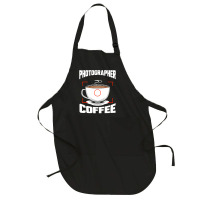 Photographer T  Shirt Photographer Fueled By Coffee Camera Photography Full-length Apron | Artistshot