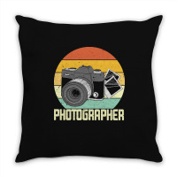 Photographer T  Shirt Photographer T  Shirt Throw Pillow | Artistshot