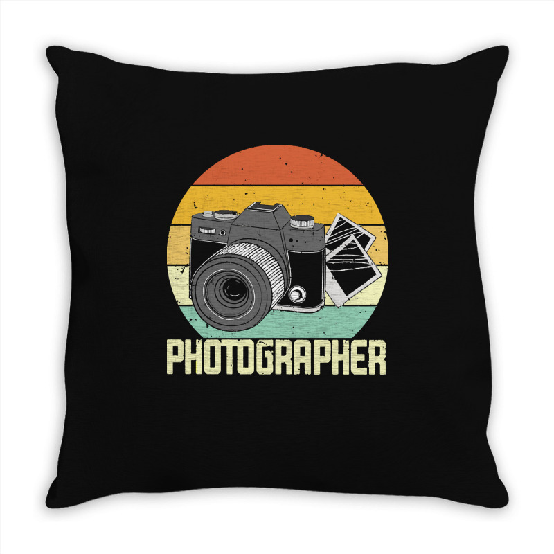 Photographer T  Shirt Photographer T  Shirt Throw Pillow | Artistshot