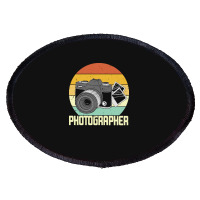 Photographer T  Shirt Photographer T  Shirt Oval Patch | Artistshot