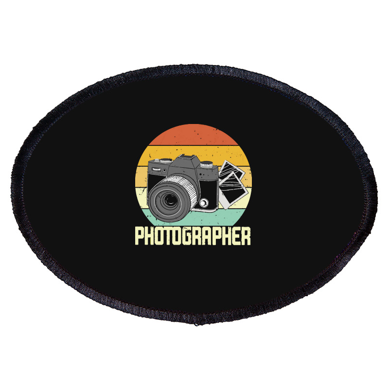 Photographer T  Shirt Photographer T  Shirt Oval Patch | Artistshot