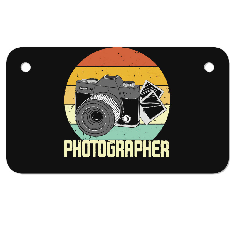 Photographer T  Shirt Photographer T  Shirt Motorcycle License Plate | Artistshot