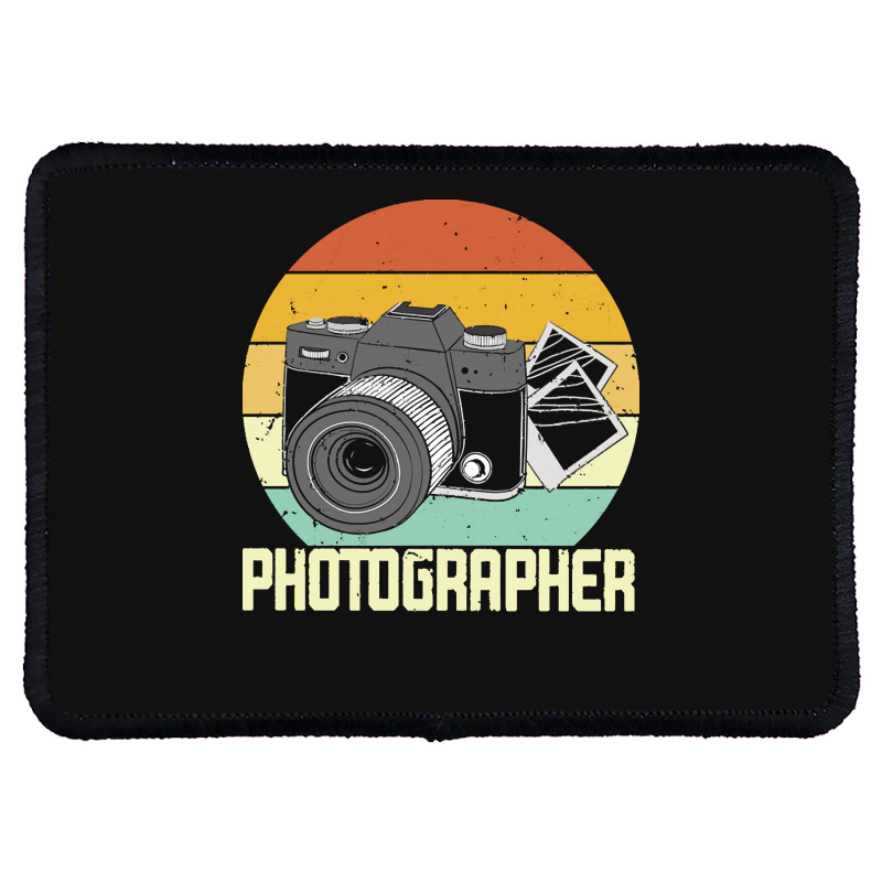 Photographer T  Shirt Photographer T  Shirt Rectangle Patch | Artistshot