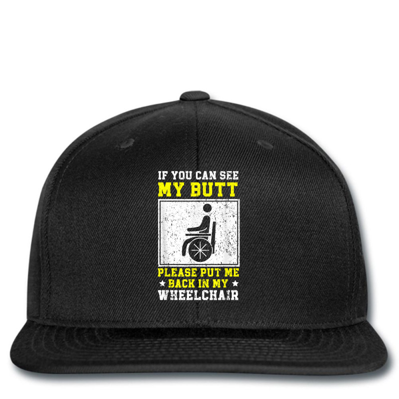 Wheelchair Handicap Amputee Disability Paraplegic T Shirt Printed hat by hamlerf | Artistshot