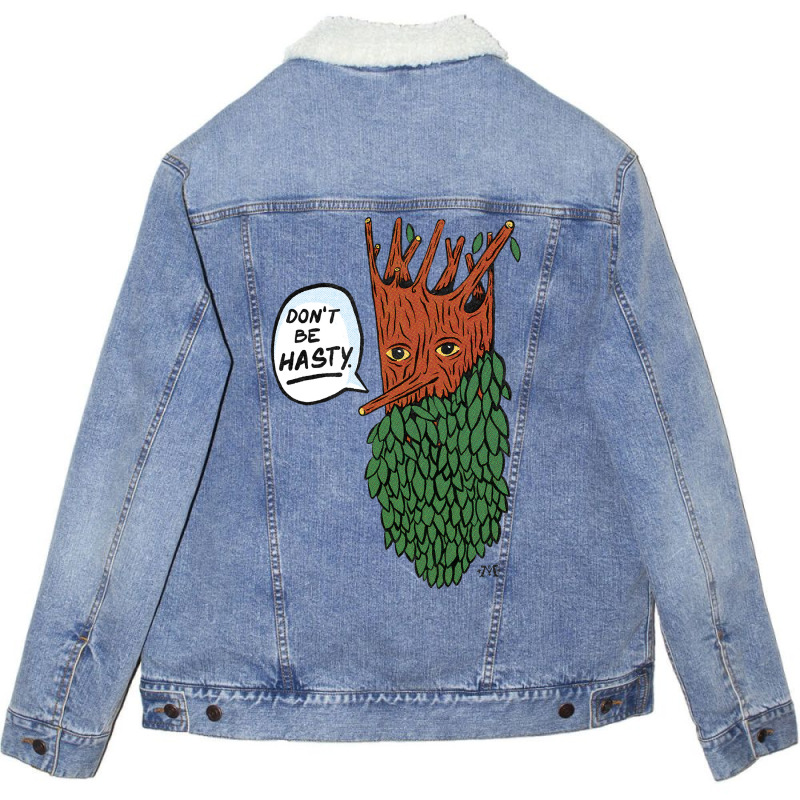 Trending Treebeard-qytgm Unisex Sherpa-lined Denim Jacket | Artistshot