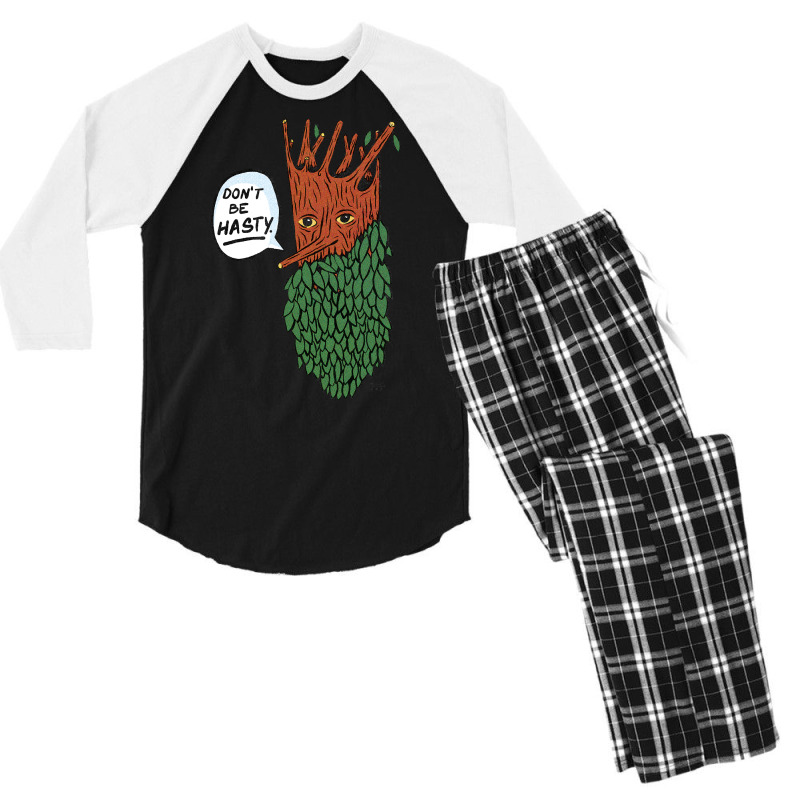 Trending Treebeard-qytgm Men's 3/4 Sleeve Pajama Set | Artistshot