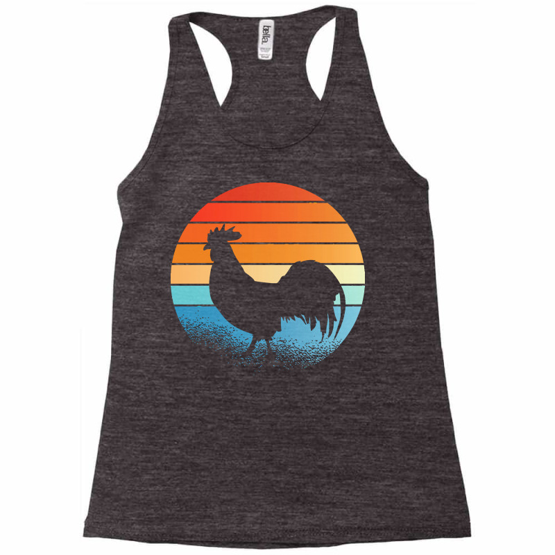 Sunset Rooster T  Shirt Sunset Rooster Gift Ideas T  Shirt Racerback Tank by tremaineconsidine474 | Artistshot