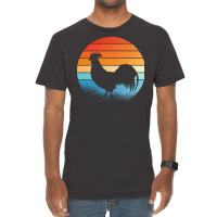 Sunset Rooster T  Shirt Sunset Rooster Gift Ideas T  Shirt Vintage T-shirt | Artistshot