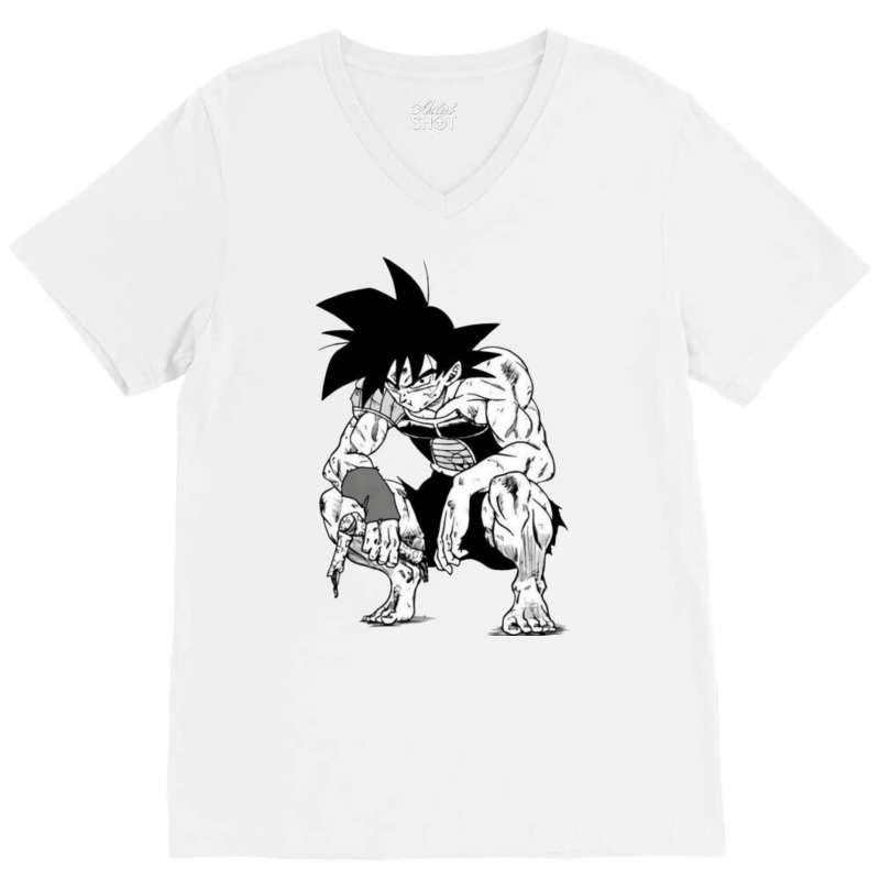 Bardock V-neck Tee | Artistshot