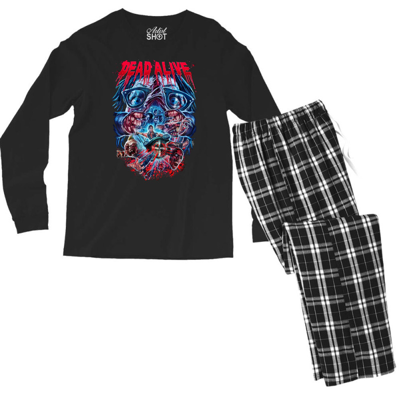 Dead Alive Braindead Gore Horror Movie Peter Jackson T Shirts Gift For Men's Long Sleeve Pajama Set by jepaceylqnb | Artistshot