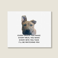 Barley I'll Be Watching You T Shirt Landscape Canvas Print | Artistshot