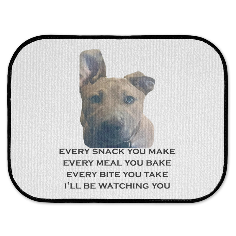 Barley I'll Be Watching You T Shirt Rear Car Mat | Artistshot