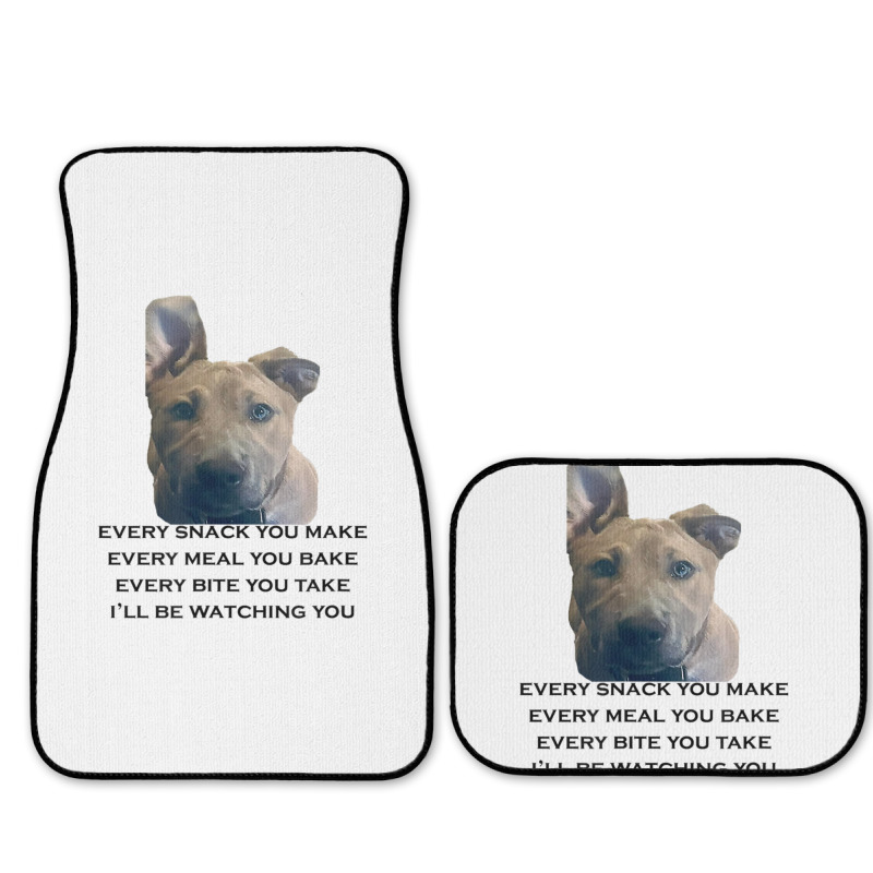 Barley I'll Be Watching You T Shirt Full Set Car Mats | Artistshot