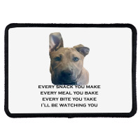 Barley I'll Be Watching You T Shirt Rectangle Patch | Artistshot