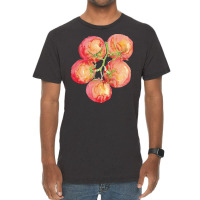 Tomato Wall Watercolor Vintage T-shirt | Artistshot