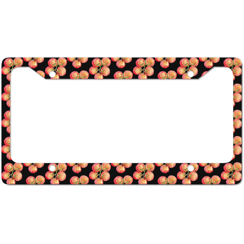 Tomato Wall Watercolor License Plate Frame | Artistshot