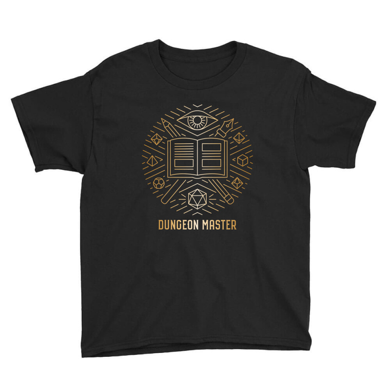 Trending Dungeon Master - Gold Youth Tee | Artistshot