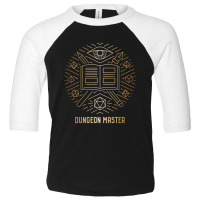 Trending Dungeon Master - Gold Toddler 3/4 Sleeve Tee | Artistshot