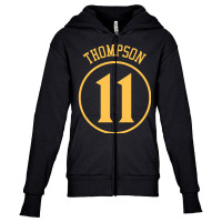 Limited Edition Klay Thompson Number Youth Zipper Hoodie | Artistshot