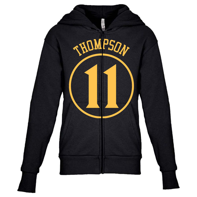 Limited Edition Klay Thompson Number Youth Zipper Hoodie | Artistshot