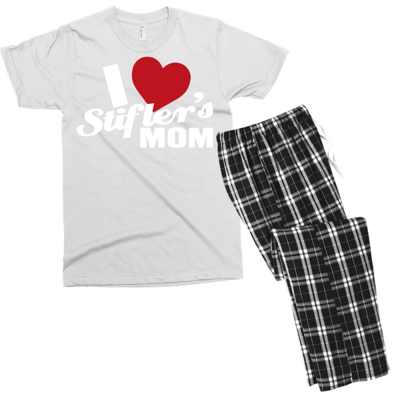 I Love Stiflers Mom Men's T-shirt Pajama Set by salayobatrazf | Artistshot