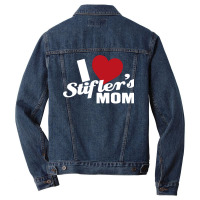 I Love Stiflers Mom Men Denim Jacket | Artistshot