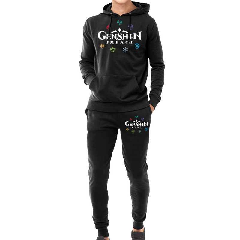 Genshin Impact Elements (colours) Hoodie & Jogger Set | Artistshot