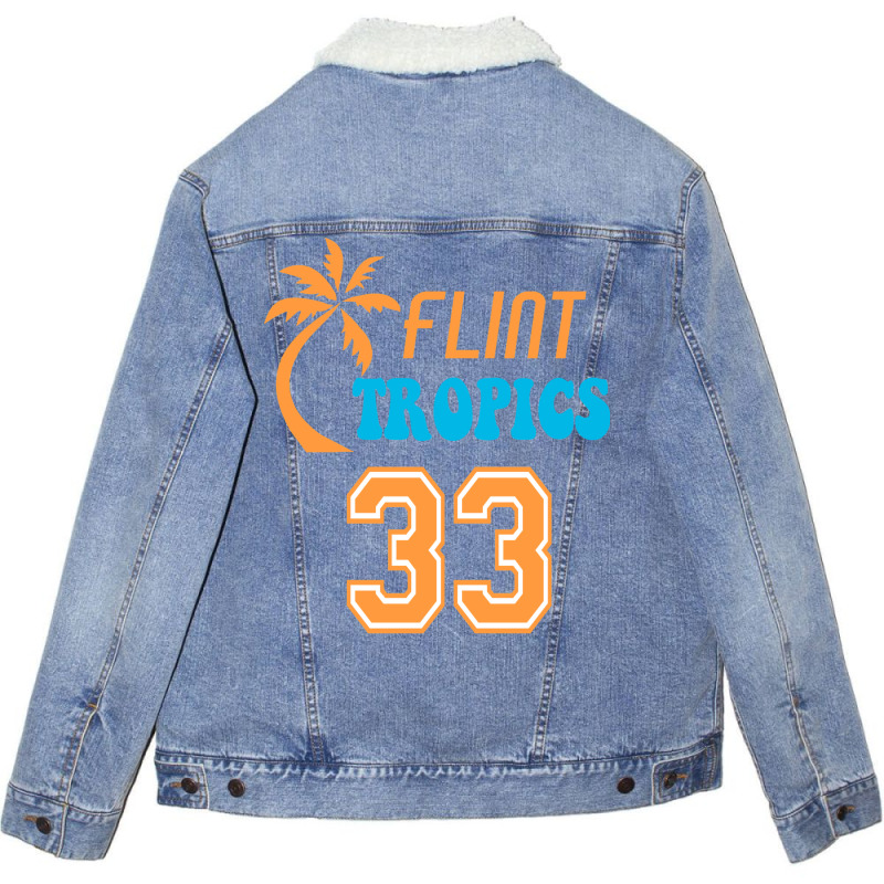 Flint Tropics   Semi Pro Unisex Sherpa-lined Denim Jacket | Artistshot